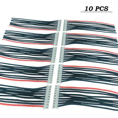 Fly RC 10pcs JSTーXH 8S Balance Plug Extension Lead Wire Balance Wire for Li｜st-3｜03