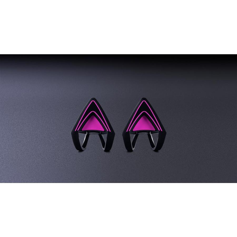 Kitty Ears For Razer Kraken ー Neon Purple ー Frml Packaging｜st-3｜06