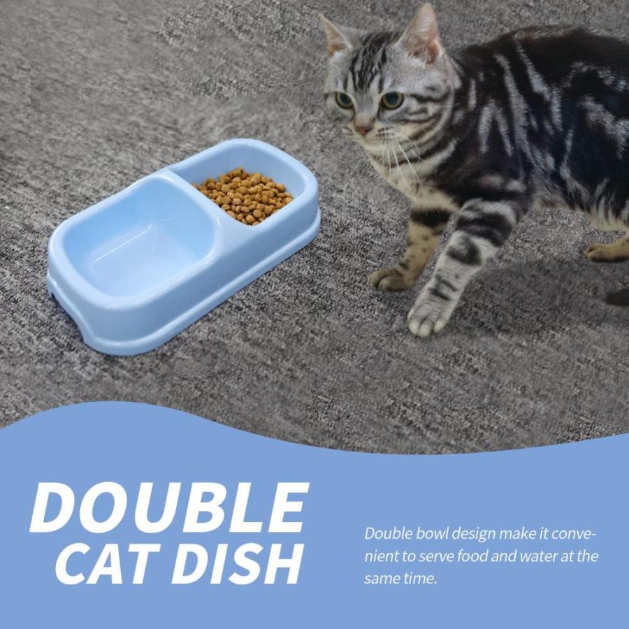 PAWISEキティ猫スターターキットには、4ピースが含まれていますー猫用トイレパン、猫用トイレスクーパー、猫用ボウル、猫用おもちゃ、14.5x10.5｜st-3｜03
