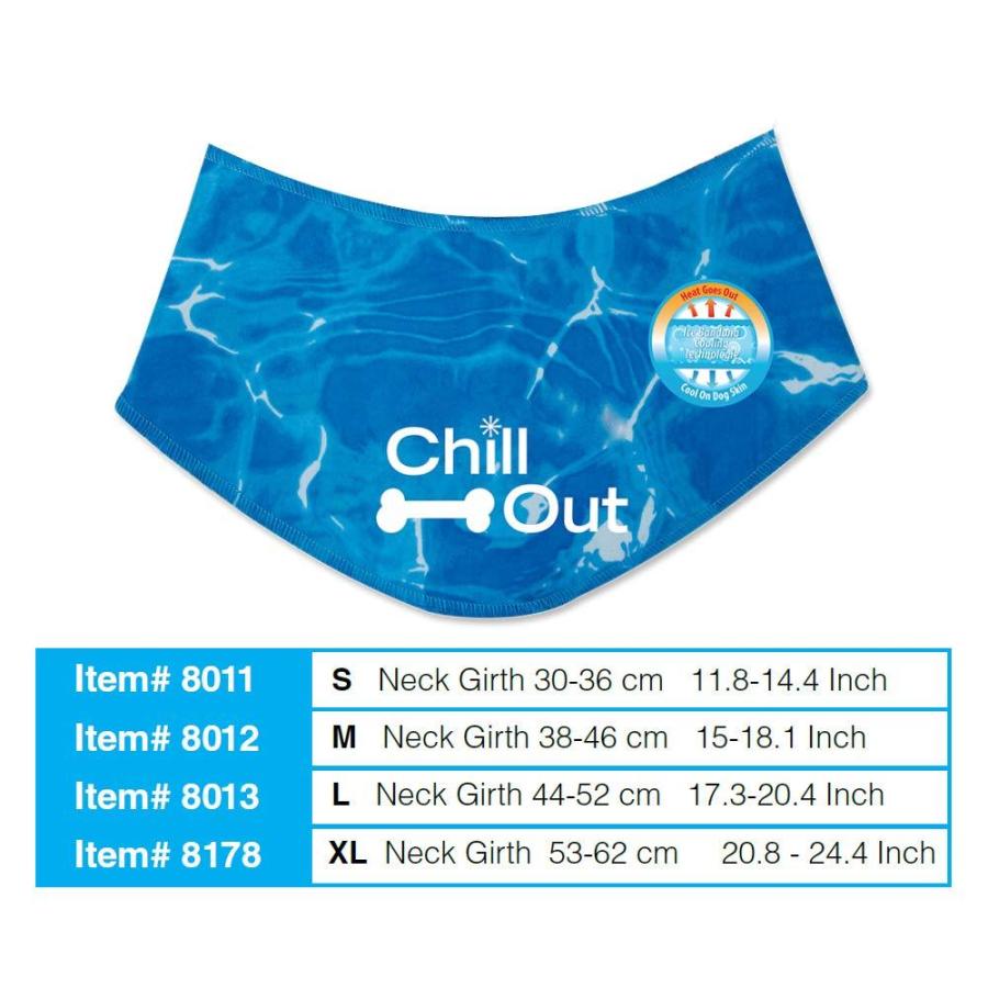 All for Paws Chill Out Ice Bandana, Medium by All for Paws｜st-3｜02