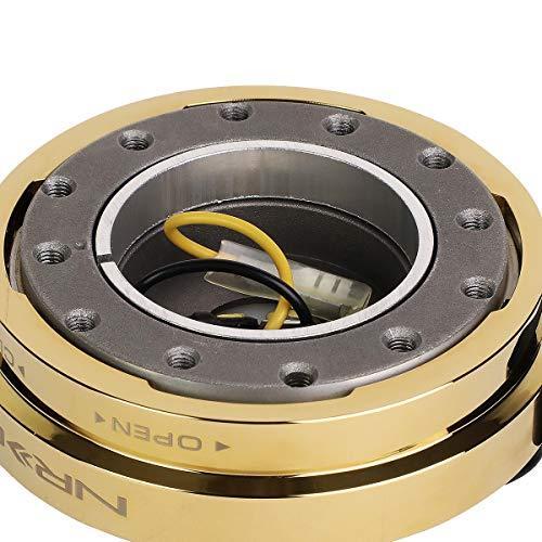 NRG Innovations SRKー400C/GD クロムゴールド 薄型 クイックリリース 
