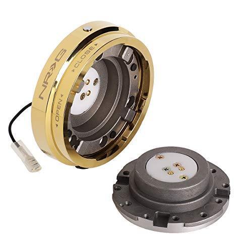 NRG Innovations SRKー400C/GD クロムゴールド 薄型 クイックリリース 