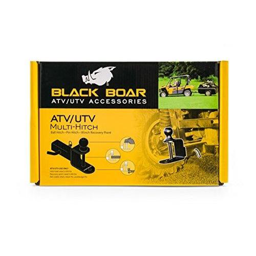 Black Boar ATV/UTVマウント ヒッチボールとウインチストラップループ付き (2フィートボール2フィートシャンク) (66025)｜st-3｜11