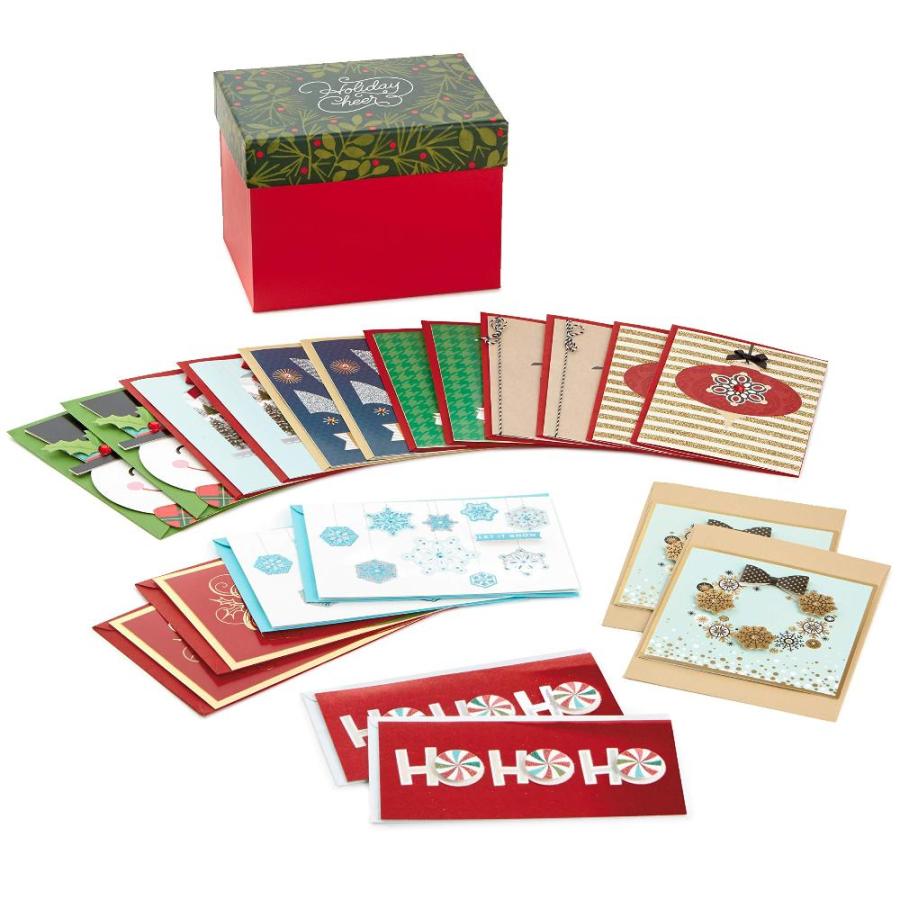 Hallmark (ホールマーク) 箱入り ハンドメイド クリスマスカード 