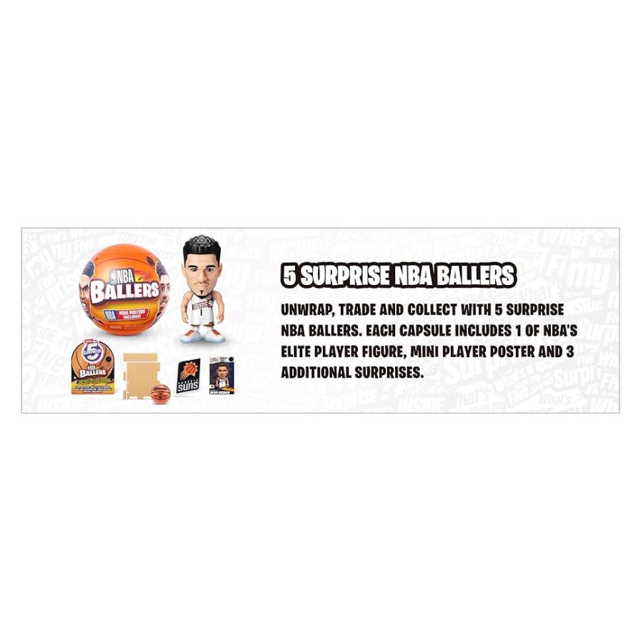ZURU 5 サプライズ NBA ボーラーズシリーズ1 5 Surprise NBA Ballers Series 1 Toy Mystery Capsule Figurine : ys0000028741751411 : StandingTriple株式会社 - 通販 - Yahoo!ショッピング ZURU 5 サプライズ NBA ボーラーズシリーズ1 5 Surprise NBA Ballers Series 1 Toy Mystery Capsule Figurine : ys0000028741751411 : StandingTriple株式会社 - 通販 - Yahoo!ショッピング