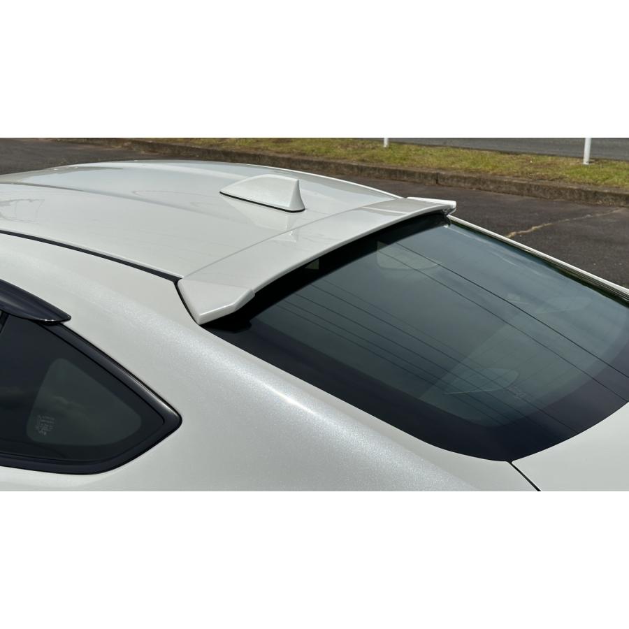 ホワイト ルーフスポイラー プラスチック製 86 <塗装済>GR86/ZN8 & BRZ/ZD8 リアルーフスポイラー : ST・GARAGE