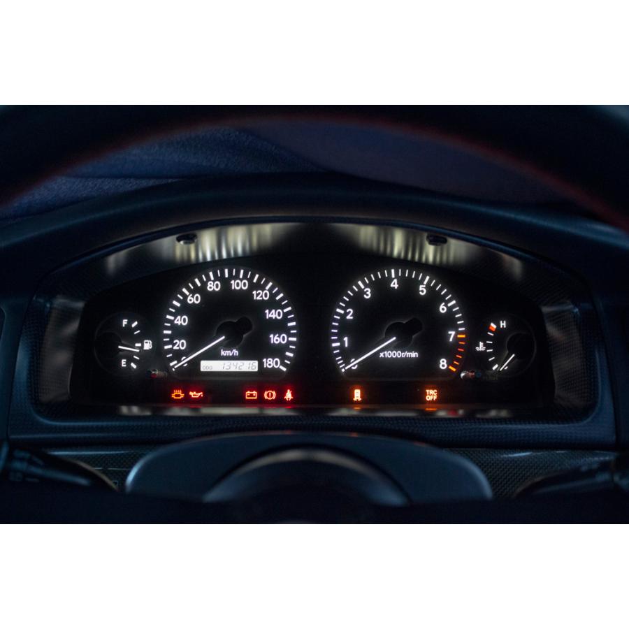 JZX100カーボンメーターカバー（マットクリア塗装品） : ST