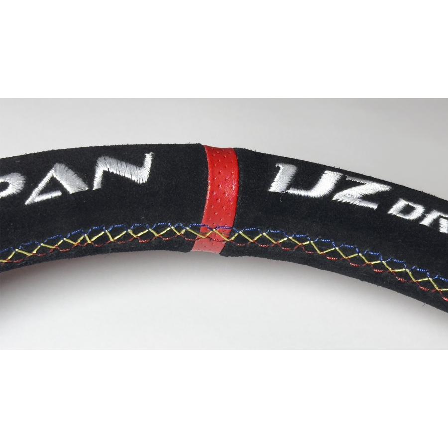 完全オリジナル‼️小径ステアリング‼️23π‼︎街道レーサー‼️OBAベース‼️一点物‼️ 再入荷】リアルレザーオリジナルステアリング 33パイ ライトブルー