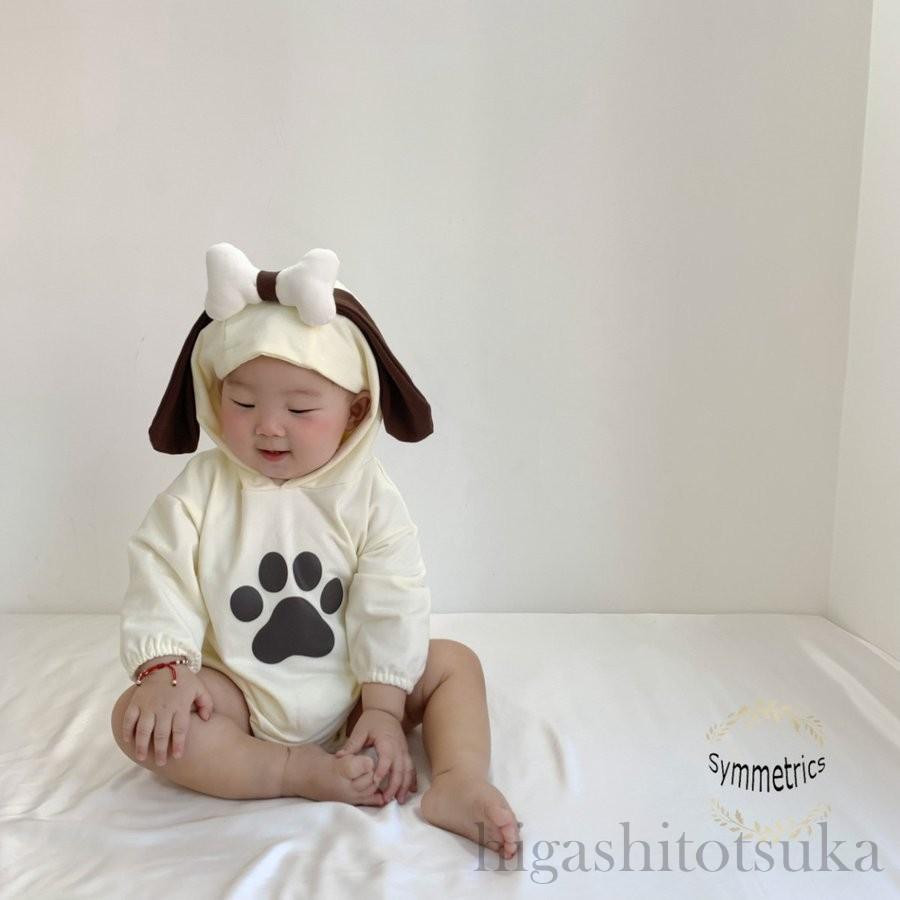 ハロウィン衣装 ベビー服 赤ちゃん 子供用 コスプレ服 ロンパース ハロウィーン仮装 男の子 女の子 可愛い 犬 変装 66 73 80 90 サイズ交換ｏｋ