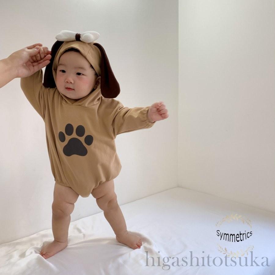 ハロウィン衣装 ベビー服 赤ちゃん 子供用 コスプレ服 ロンパース ハロウィーン仮装 男の子 女の子 可愛い 犬 変装 66 73 80 90 サイズ交換ｏｋ