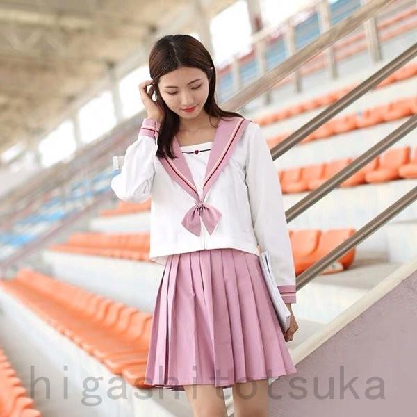 最大60 オフ セーラー服 Jk制服 女子高校生 リボン付き 上下セット 半袖 長袖 コスプレ衣装 コスチューム Cosplay 学生服 ギャル服 入学式 卒業式 文化祭 学院風 春夏秋 Commerces Boutique