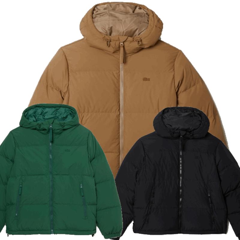 LACOSTE ラコステ バックステッチショートダウンジャケット LACOSTE ラコステ バックステッチショートダウンジャケット