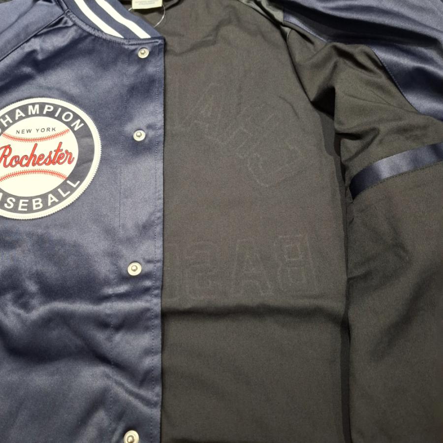 Champion（チャンピオン） サテンジャケット ベースボール 野球 メンズ