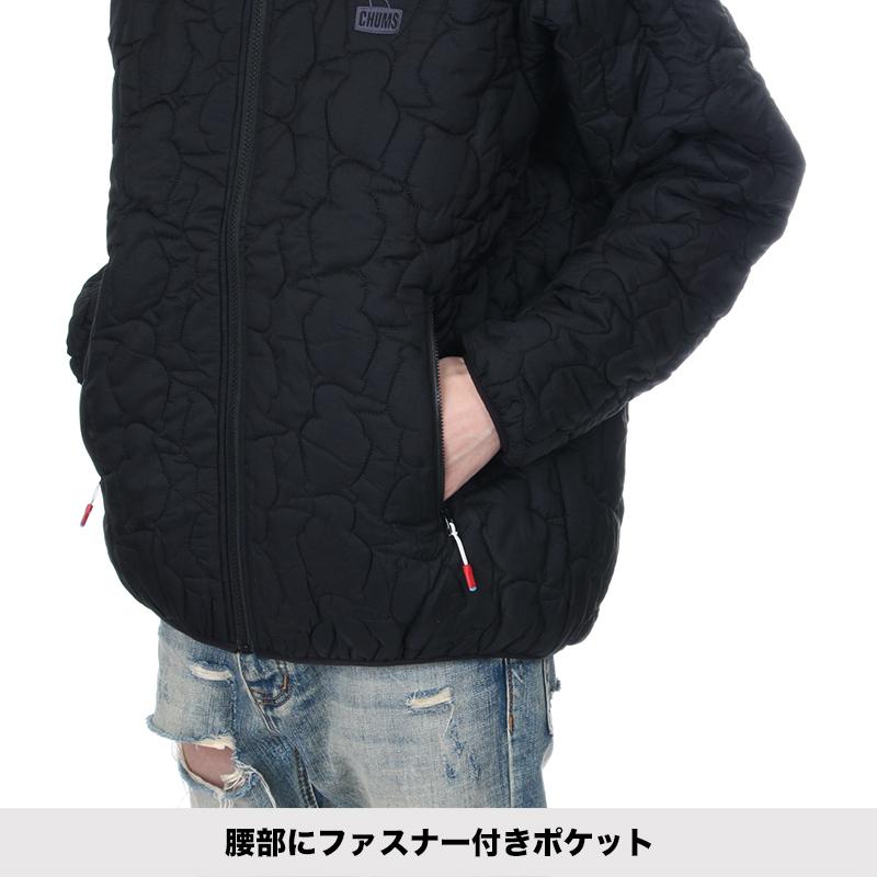 CHUMS キルティングナイロンジャケット L CHUMS（チャムス） ジャケット アウター ブービーステッチパテッド
