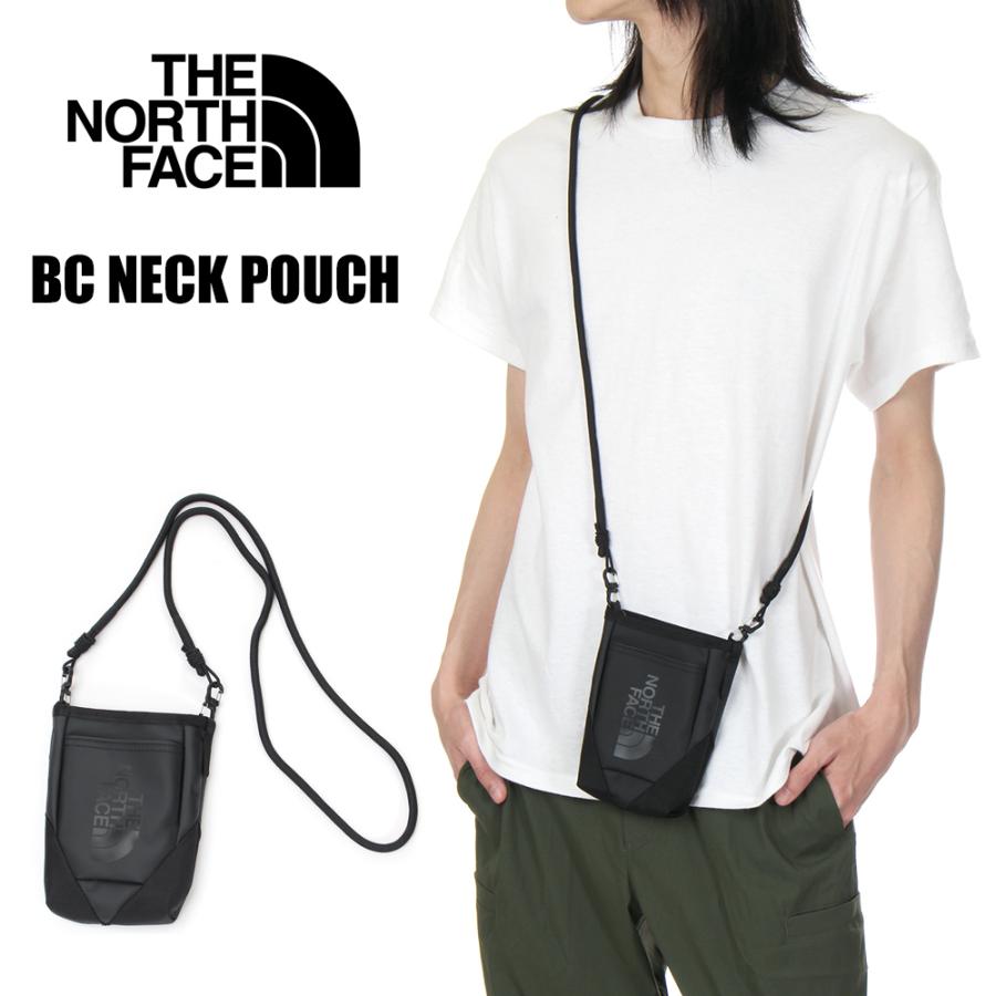 THE NORTH FACE ノースフェイス BCネックポーチ 小物入れ スマホケース 軽い 首掛け 吊り下げ ブランド 日本規格 ブラック 黒 NM82502 | THE NORTH FACE