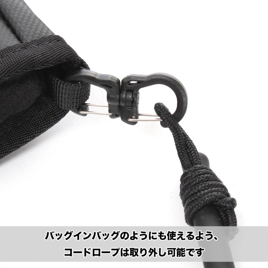 THE NORTH FACE ノースフェイス BCネックポーチ 小物入れ スマホケース 軽い 首掛け 吊り下げ ブランド 日本規格 ブラック 黒 NM82502 | THE NORTH FACE | 05