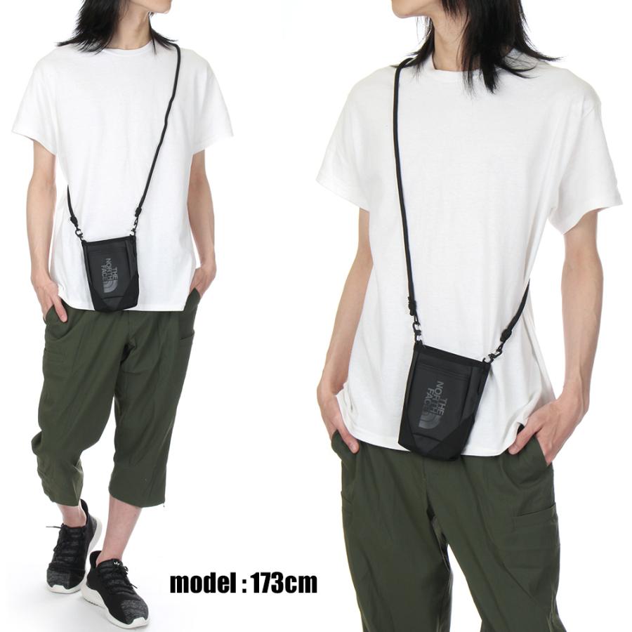 THE NORTH FACE ノースフェイス BCネックポーチ 小物入れ スマホケース 軽い 首掛け 吊り下げ ブランド 日本規格 ブラック 黒 NM82502 | THE NORTH FACE | 09