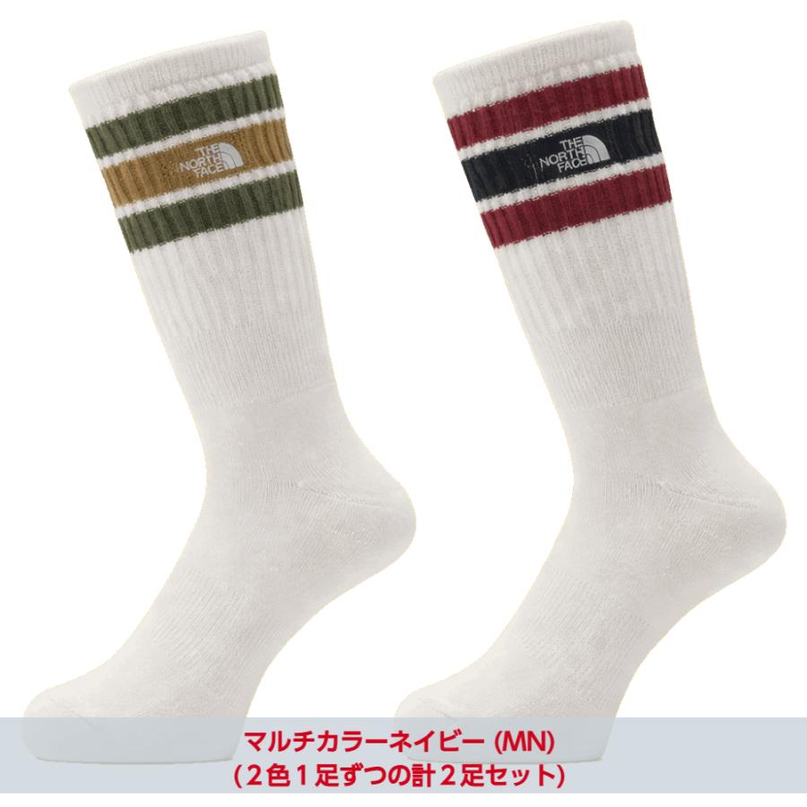 THE NORTH FACE（ザ ノースフェイス） チューブ2pクルー ソックス 靴下