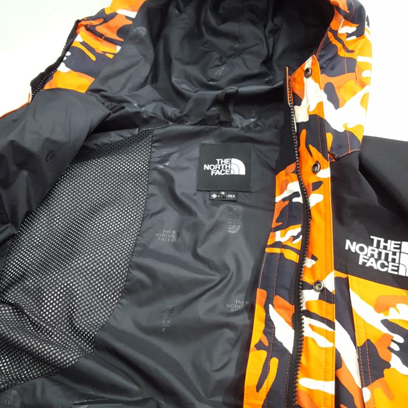 THE NORTH FACE ノースフェイス ノベルティマウンテンライトジャケット メンズ アウター マウンテンパーカー ゴアテックス 防水 オレンジカモ｜st-king｜05