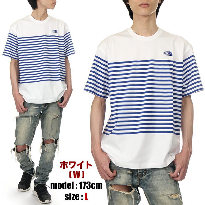 THE NORTH FACE ザノースフェイス Tシャツ ボーダー メンズ THE NORTH FACE ザノースフェイス Tシャツ ボーダー メンズ