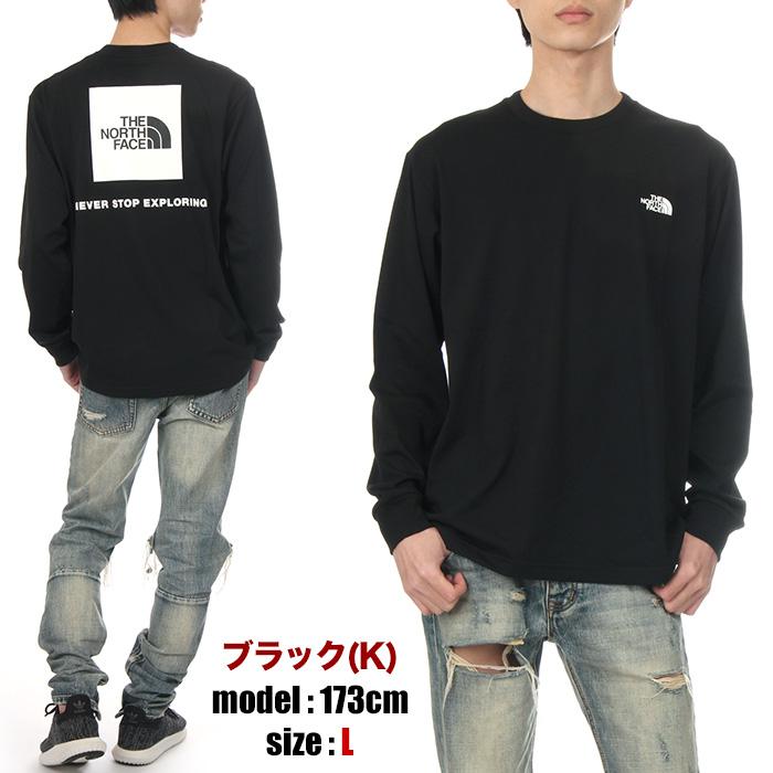 THE NORTH FACE ノースフェイス ロングスリーブ バックスクエア