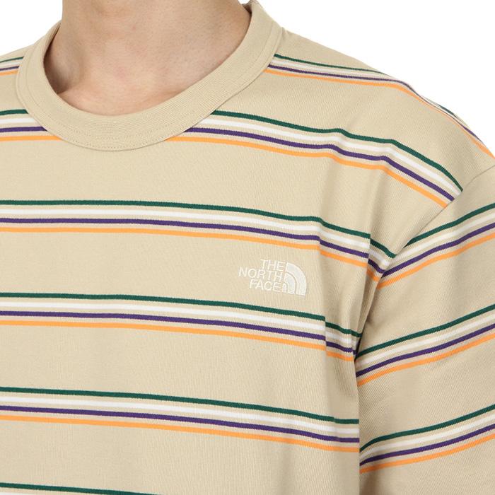 THE NORTH FACE ザノースフェイス NT32455 マルチボーダーTシャツ  