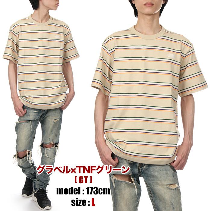 THE NORTH FACE（ザ ノースフェイス） NT32455 マルチボーダーTシャツ