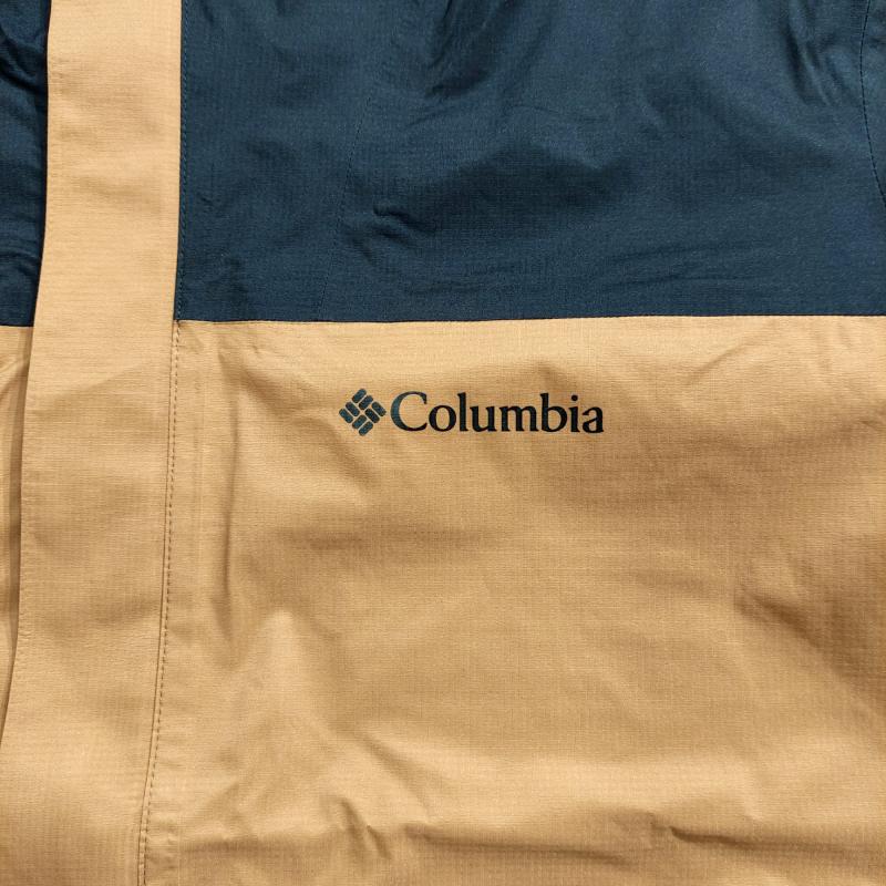 Columbia コロンビア セカンドヒルジャケット PM0599 メンズ アウター ナイロン 防水 マウンテンパーカー 薄手 軽量 アウトドア ブラックベージュマルチ｜st-king｜10