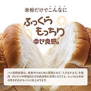 パン用米粉 ミズホチカラ 2kg 米粉 国産 製菓用 グルテンフリー｜st-market｜03