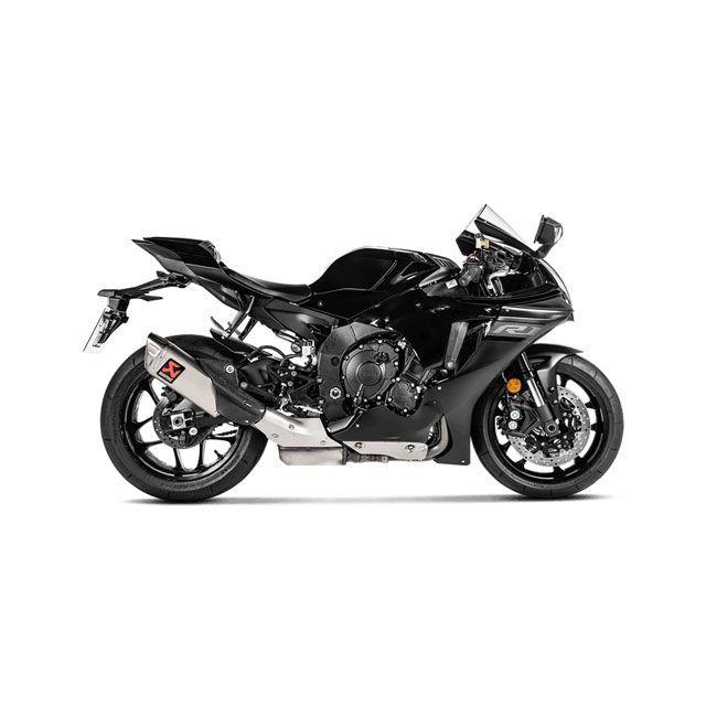 AKRAPOVIC YZF-R1/M マフラー本体 スリップオンライン?チタン?JMCA