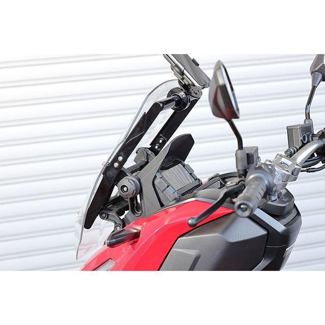KIJIMA ADV150 ハンドル周辺パーツ ハンドルマウントステー（ブラック） キジマの画像