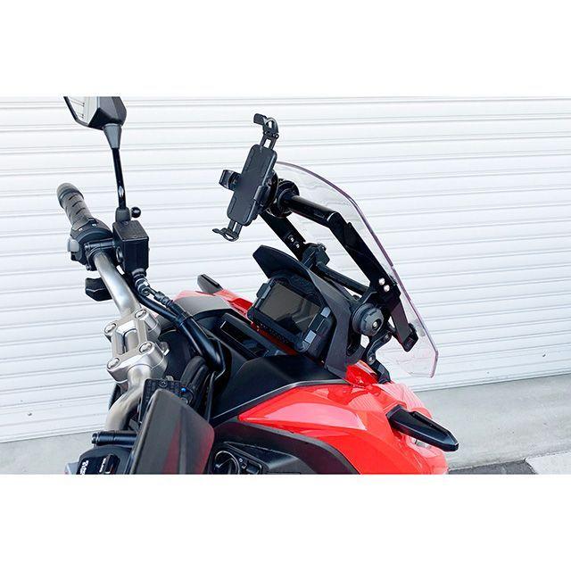 KIJIMA ADV150 ハンドル周辺パーツ ハンドルマウントステー（ブラック） キジマの画像