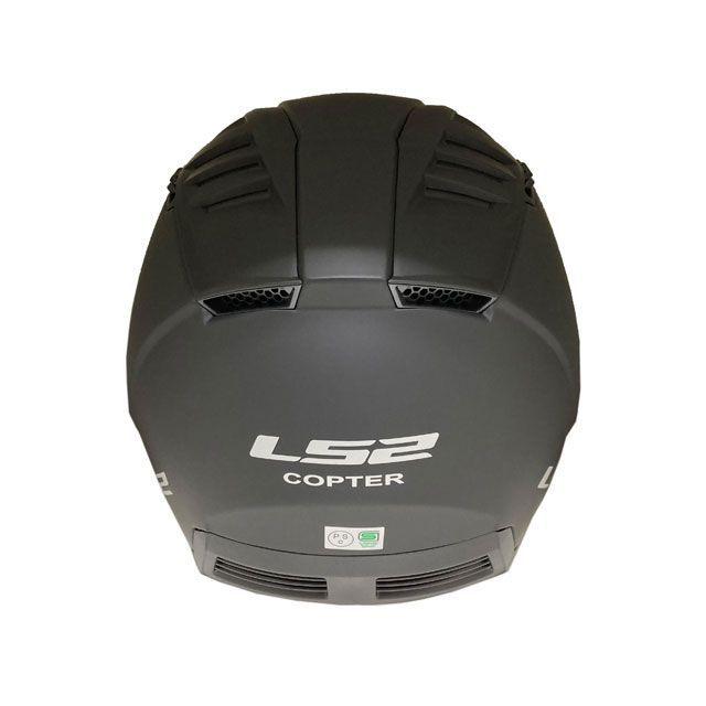 正規品／LS2 HELMETS ジェットヘルメット COPTER（マットブラック） サイズ：L エルエスツーヘルメット バイク｜st-ride｜12