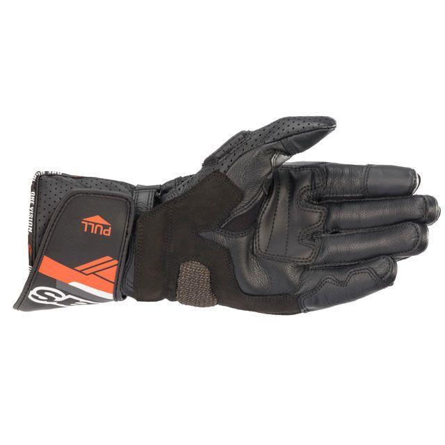 Alpinestars レザーグローブ 2021春夏モデル SP-8 v3 レザーグローブ（ブラック/レッドフロー） サイズ S アルパインスターズの画像