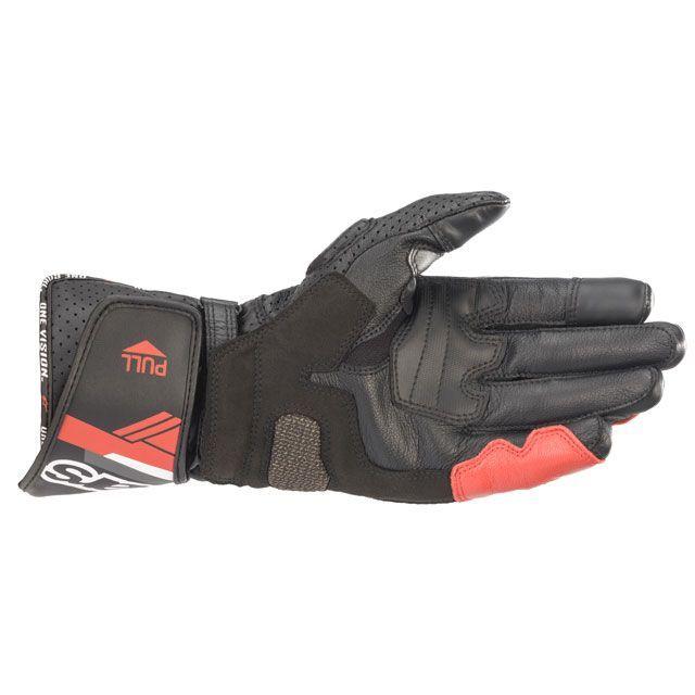 Alpinestars レザーグローブ 2021春夏モデル SP-8 v3 レザーグローブ（ブラック/ホワイト/ブライトレッド） サイズ XL アル…の画像
