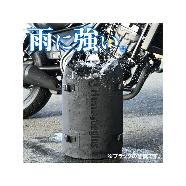 正規品／HenlyBegins ツーリング用バッグ 防水バックパック DH-748（グレー） ヘンリービギンズ バイク｜st-ride｜02