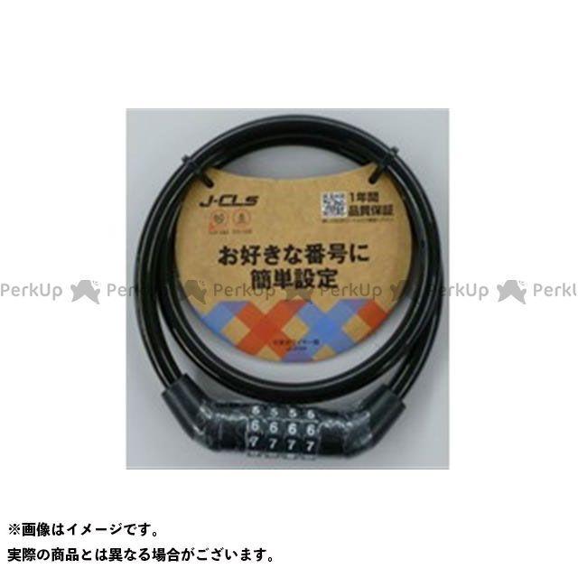 アクセサリー CJ J&C アクセサリー 可変式ダイヤル錠JC-076W 8φ-60 BK ジェイ＆シー