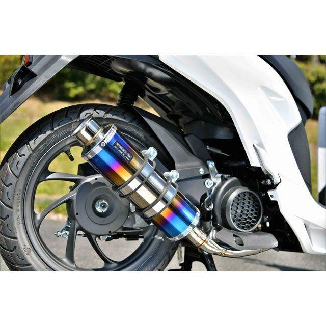 BEAMS（ビームス） BEAMS Dio110 マフラー本体 SS300 ヒートチタンSP