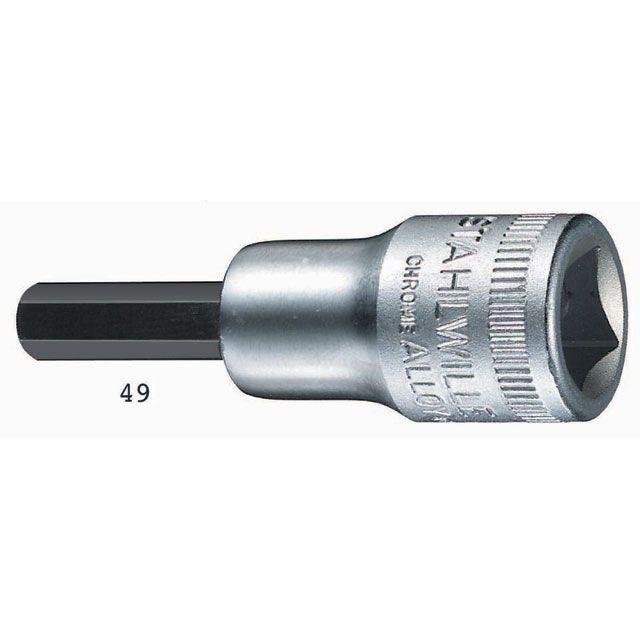 STAHLWILLE ハンドツール 49-6（3/8SQ） インヘックスソケット