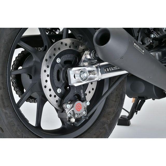 OVER RACING Rebel250 Rebel500 キャリパー Rキャリパーサポート ブレンボ2P用（ブラック） オーバーレーシング バイク