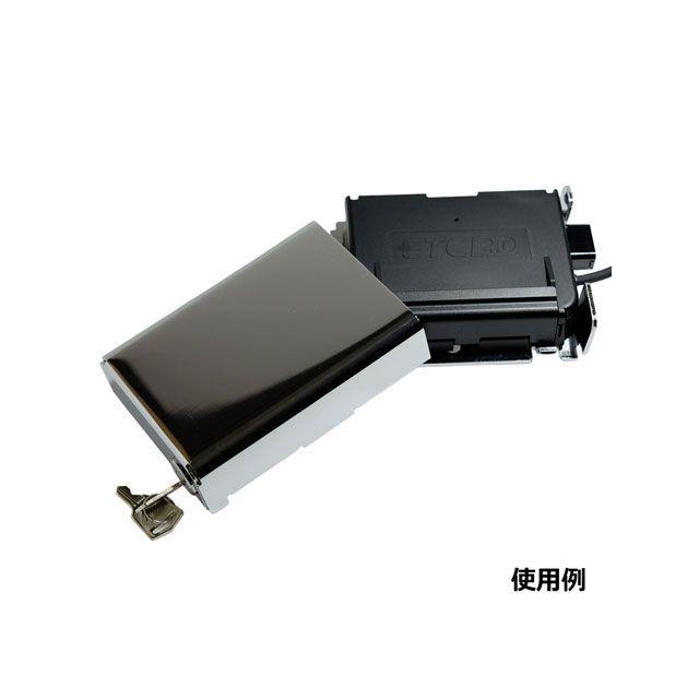 TERADAMOTORS 汎用 電子機器類 【ETCロックケース】日本無線製ETC車載器収納用アルミ製ハードケース（クロムメッキ仕上げ） EC11-…_3