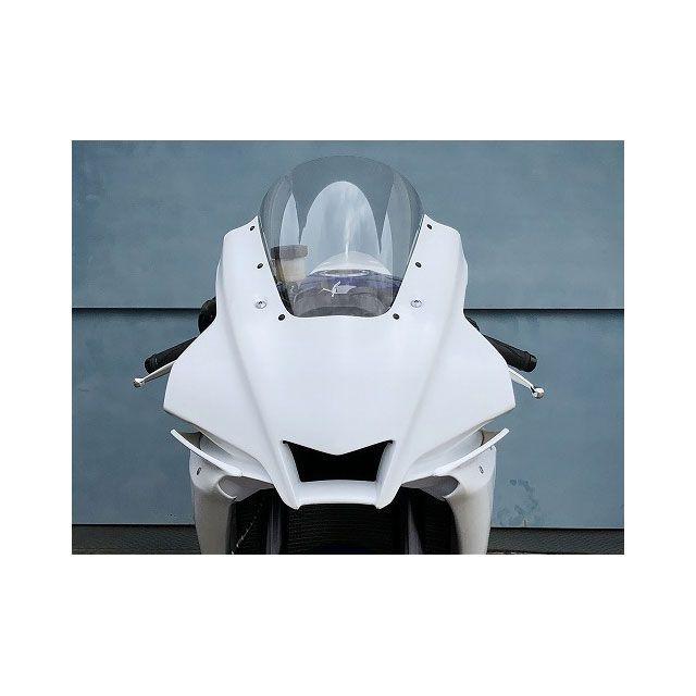 CLEVERWOLF YZF-R1/R1M カウル・エアロ フルカウル（6ピース）白FRP クレバーウルフ