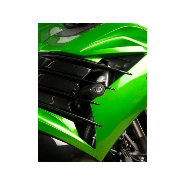 R\u0026G ZX-14R スライダー類 エアロクラッシュプロテクター ホワイト アールアンドジー_4