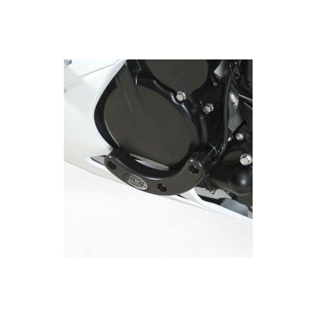 R\u0026G GSX-R600/750 L1-L5 スライダー類 エンジンケーススライダー左 ブラック アールアンドジー_2