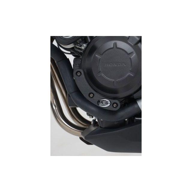 R\u0026G CB400F スライダー類 エンジンケーススライダー左 ブラック アールアンドジー_1