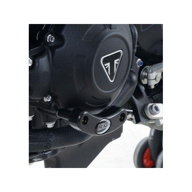 R\u0026G Speed Triple S/R スライダー類 エンジンケーススライダー左 ブラック アールアンドジー_2