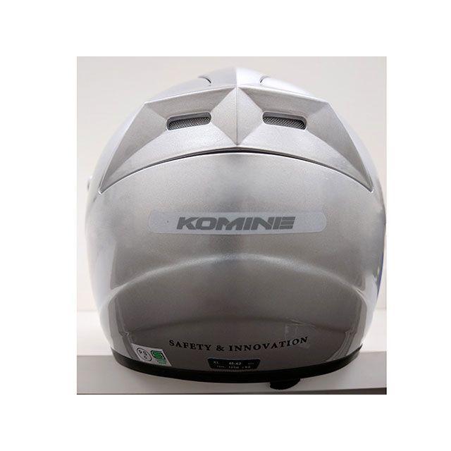 コミネ（Komine） ジェットヘルメット HK-1651 エーラ-II（シルバー