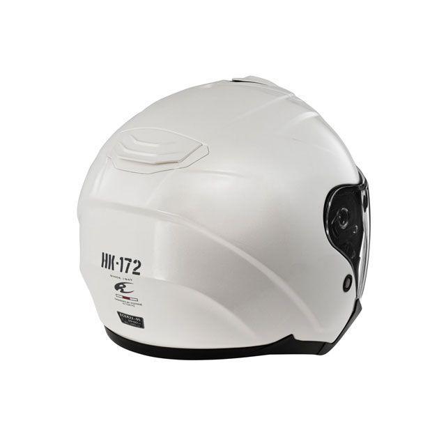KOMINE HNI-172 ジェットヘルメット ホワイト　サイズXL コミネ（Komine） ジェットヘルメット HK-172 FL コンポジット FRP