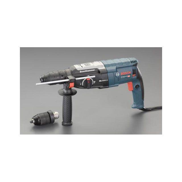 正規品／ESCO 電動工具 28mm ハンマードリル（キックバック防止機能付） エスコ バイク 車 自動車 自転車