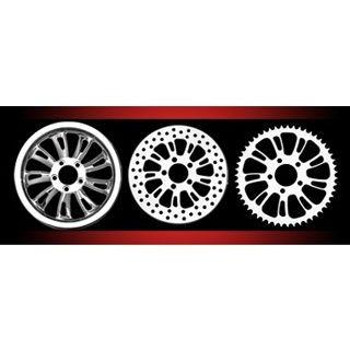 K\u0026W 汎用 ホイール本体 ASPEN/RENEGADE WHEELS 材質 ポリッシュ サイズ Pulleys 部品屋K\u0026Wの画像